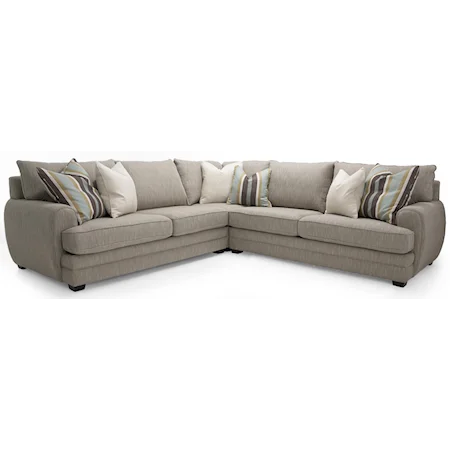 Contemporary 3 Piece Sectional